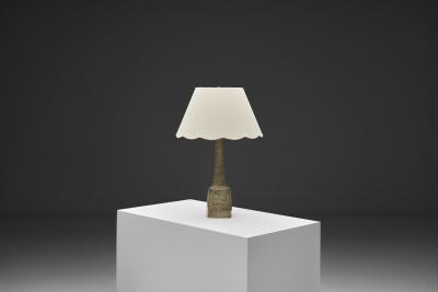  S holm Stent j Soholm ceramics Model 941 Glazed Stoneware Table Lamp by S holm Denmark 1950s