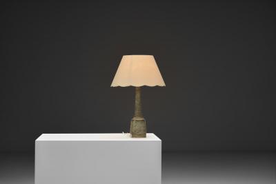  S holm Stent j Soholm ceramics Model 941 Glazed Stoneware Table Lamp by S holm Denmark 1950s