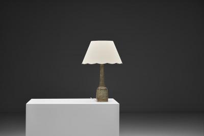  S holm Stent j Soholm ceramics Model 941 Glazed Stoneware Table Lamp by S holm Denmark 1950s