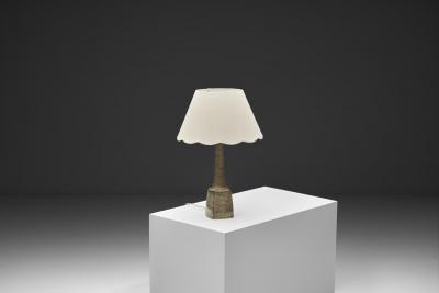  S holm Stent j Soholm ceramics Model 941 Glazed Stoneware Table Lamp by S holm Denmark 1950s