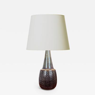  S holm Stent j Soholm ceramics Monumental Table Lamp by S holm Stent j