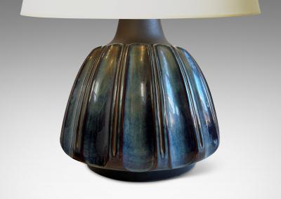  S holm Stent j Soholm ceramics Monumentally Scaled Table Lamp by Einar Johansen for S holm Stent j