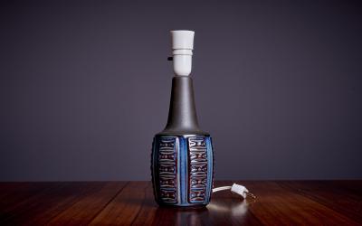  S holm Stent j Soholm ceramics Pair of Ceramic Table Lamps by Soholm Denmark 1960s