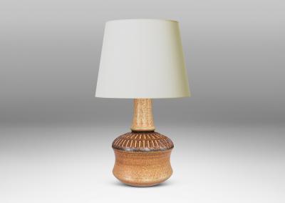  S holm Stent j Soholm ceramics Pair of Table Lamps by Joseph Simon for S holm