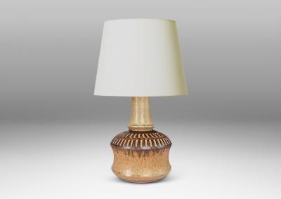  S holm Stent j Soholm ceramics Pair of Table Lamps by Joseph Simon for S holm