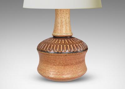  S holm Stent j Soholm ceramics Pair of Table Lamps by Joseph Simon for S holm