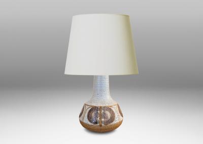 S holm Stent j Soholm ceramics Pair of Table Lamps by S holm Stent j