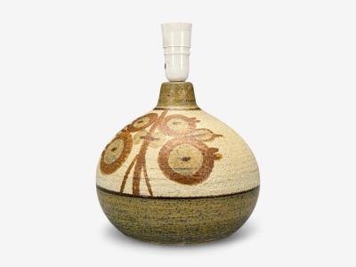  S holm Stent j Soholm ceramics S holm Stent j Danish Modern Stoneware Table Lamp Denmark 1970s