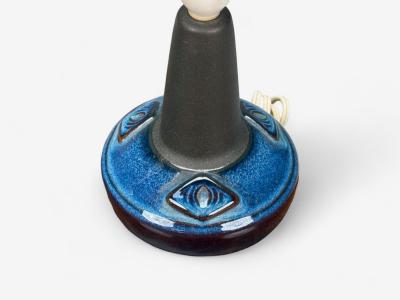  S holm Stent j Soholm ceramics S holm Stent j Glazed Stoneware Table Lamps Denmark 1970s