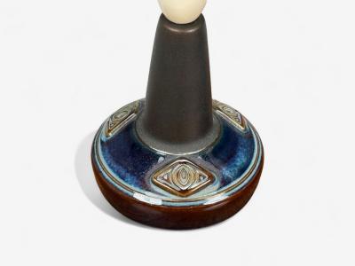  S holm Stent j Soholm ceramics S holm Stent j Glazed Stoneware Table Lamps Denmark 1970s