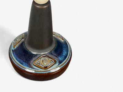  S holm Stent j Soholm ceramics S holm Stent j Glazed Stoneware Table Lamps Denmark 1970s
