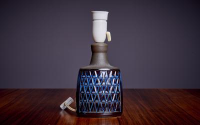  S holm Stent j Soholm ceramics Set of 3 Ceramic Table Lamps by Soholm Denmark 1960s