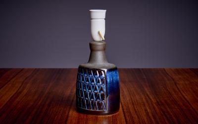  S holm Stent j Soholm ceramics Set of 3 Ceramic Table Lamps by Soholm Denmark 1960s