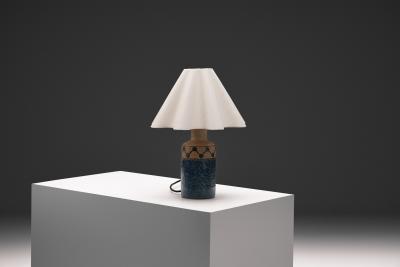  S holm Stent j Soholm ceramics Stoneware Table Lamp by S holm Denmark Second half of the 20th Century
