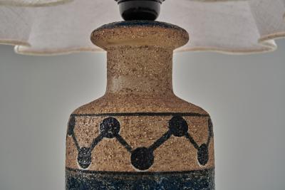  S holm Stent j Soholm ceramics Stoneware Table Lamp by S holm Denmark Second half of the 20th Century