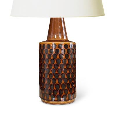  S holm Stent j Soholm ceramics Table Lamp with Dot Pattern by S holm Stent j