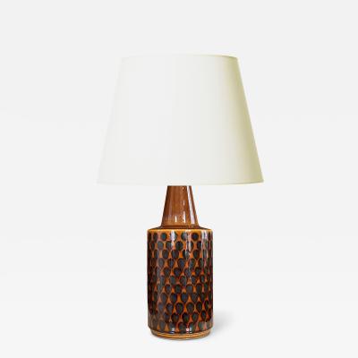  S holm Stent j Soholm ceramics Table Lamp with Dot Pattern by S holm Stent j