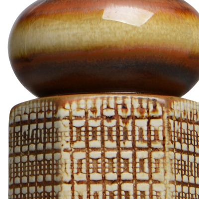  S holm Stent j Soholm ceramics Table Lamp with Exotic Flair by Haico Nitzsche for S holm