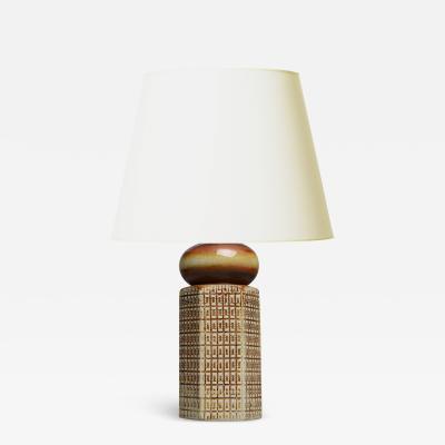  S holm Stent j Soholm ceramics Table Lamp with Exotic Flair by Haico Nitzsche for S holm