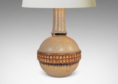 S holm Stent j Soholm ceramics Table lamp by Joseph Simon for S holm