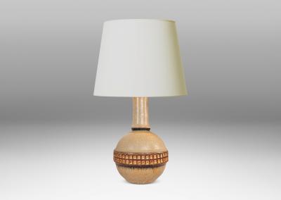  S holm Stent j Soholm ceramics Table lamp by Joseph Simon for S holm