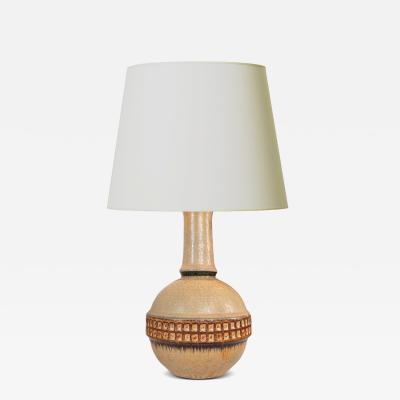  S holm Stent j Soholm ceramics Table lamp by Joseph Simon for S holm