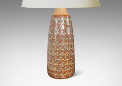  S holm Stent j Soholm ceramics Tall Danish Modern Table Lamp by S holm Stent j