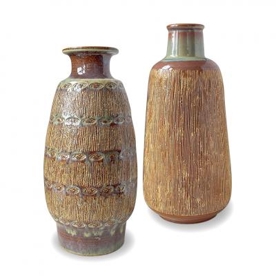  S holm Stent j Soholm ceramics Trio of Earthy Floor Vases by Soholm Stentoj