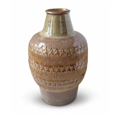  S holm Stent j Soholm ceramics Trio of Earthy Floor Vases by Soholm Stentoj