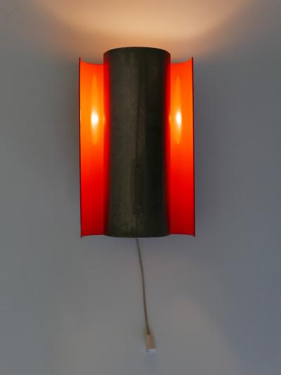  S lken Leuchten Extremely Rare Mid Century Sconce or Wall Lamp by S lken Leuchten Germany 1960s