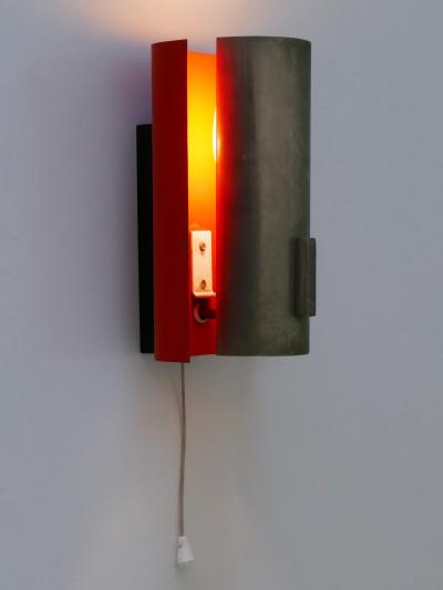  S lken Leuchten Extremely Rare Mid Century Sconce or Wall Lamp by S lken Leuchten Germany 1960s