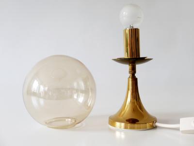  S lken Leuchten Lovely Mid Century Modern Brass Table Lamp by S lken Leuchten Germany 1960s