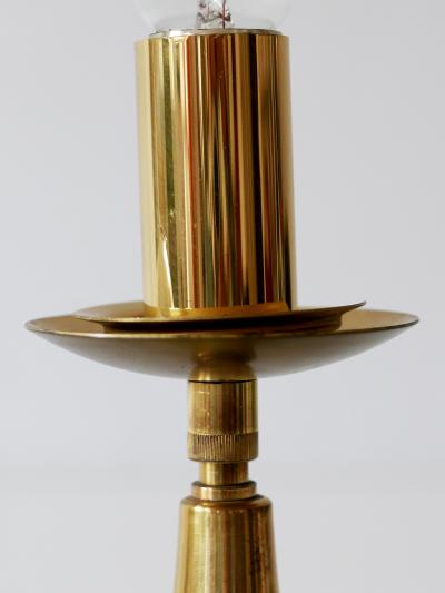  S lken Leuchten Lovely Mid Century Modern Brass Table Lamp by S lken Leuchten Germany 1960s