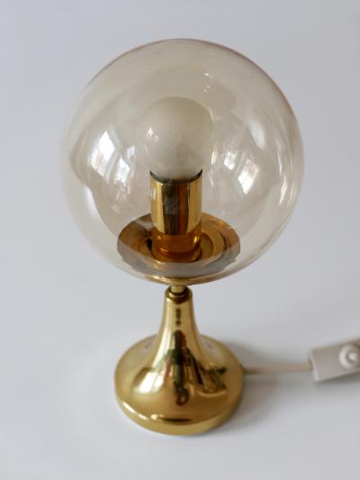  S lken Leuchten Lovely Mid Century Modern Brass Table Lamp by S lken Leuchten Germany 1960s