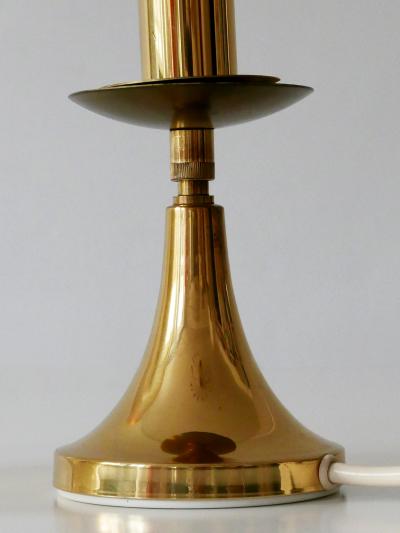  S lken Leuchten Lovely Mid Century Modern Brass Table Lamp by S lken Leuchten Germany 1960s