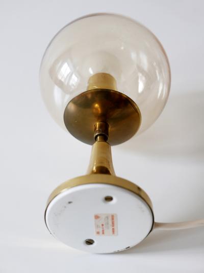  S lken Leuchten Lovely Mid Century Modern Brass Table Lamp by S lken Leuchten Germany 1960s