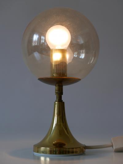  S lken Leuchten Lovely Mid Century Modern Brass Table Lamp by S lken Leuchten Germany 1960s