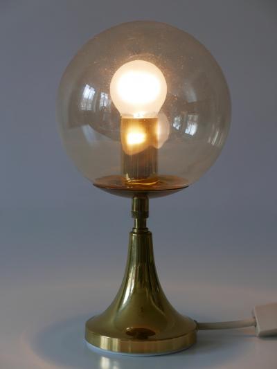  S lken Leuchten Lovely Mid Century Modern Brass Table Lamp by S lken Leuchten Germany 1960s