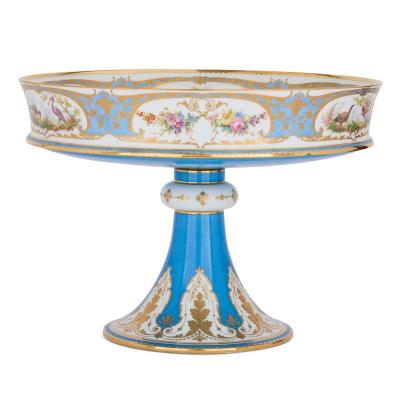  S vres Porcelain Manufacture Nationale de S vres Antique Rococo style porcelain centrepiece by S vres