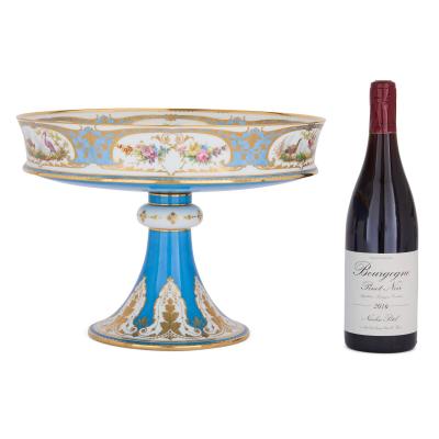  S vres Porcelain Manufacture Nationale de S vres Antique Rococo style porcelain centrepiece by S vres