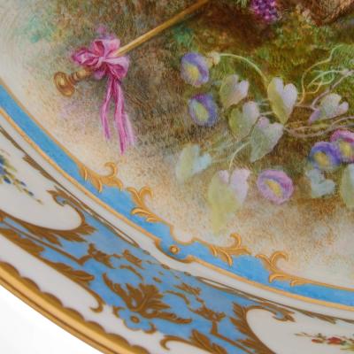  S vres Porcelain Manufacture Nationale de S vres Antique Rococo style porcelain centrepiece by S vres