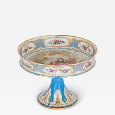  S vres Porcelain Manufacture Nationale de S vres Antique blue S vres porcelain centrepiece