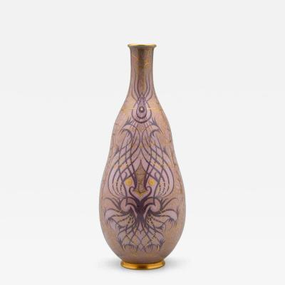  S vres Porcelain Manufacture Nationale de S vres Ceramic Vase by Mahiedine Boutaleb for Manufacture Nationale de Sevres
