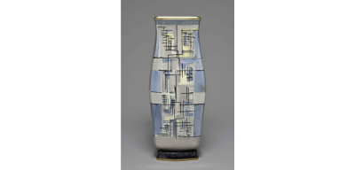  S vres Porcelain Manufacture Nationale de S vres Gauvenet 7 Vase decor of Plantard A 26 57 01 2 1957