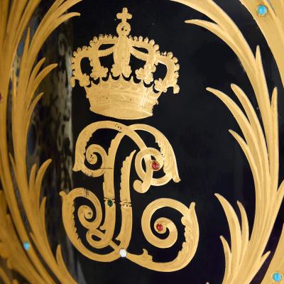  S vres Porcelain Manufacture Nationale de S vres Large French 19th century ormolu mounted S vres style vases