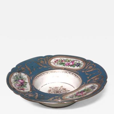  S vres Porcelain Manufacture Nationale de S vres Pair of French Victorian Sevres Porcelain Bowls