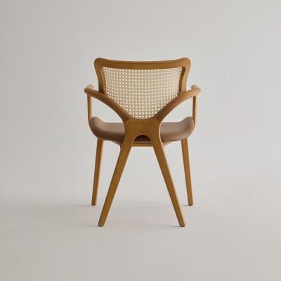  SIMONINI Lotus Dining Chair by Daniel Simonini Solid Oak Cane Back
