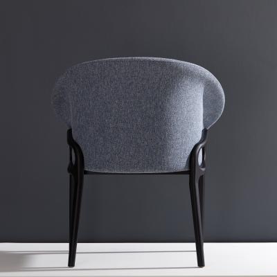 SIMONINI Minimal Organic Chair in Solid Wood Upholstered Seating