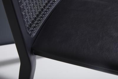  SIMONINI Minimal Style Solid Wood Chair Leather or Textile Seating Caning Backboard