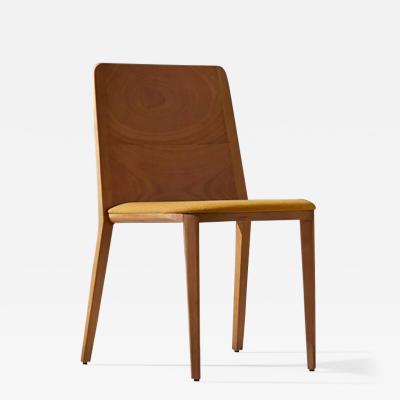  SIMONINI Minimal style solid wood chair textiles or leather seatings
